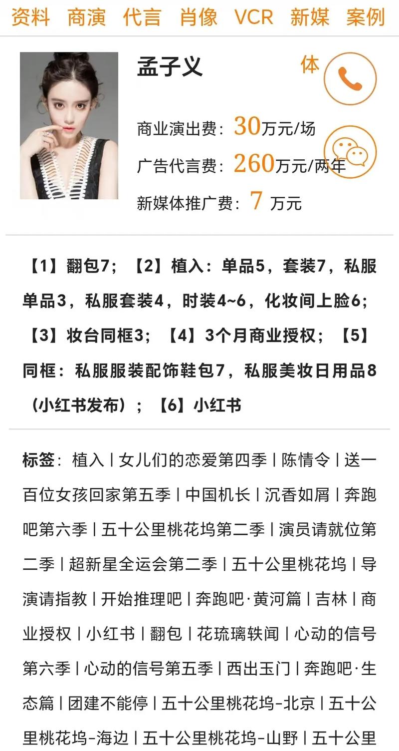 二三线女明星商演报价：一场5万到30万，年入千万怎么赚